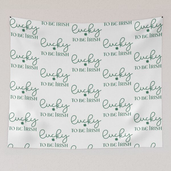 Item preview, Lucky to be Irish! - St. Patrick's Day Spring gift designed and sold by SSustainable.