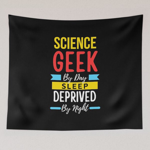 Item preview, Science geek by day sleep deprived by night designed and sold by annoying-shirts.