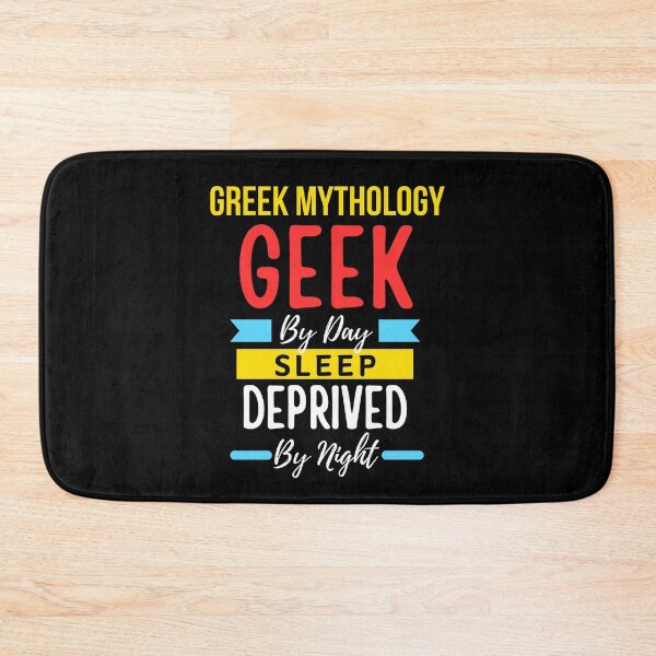 Item preview, Greek Mythology geek by day sleep deprived by night designed and sold by annoying-shirts.