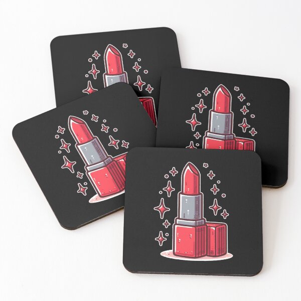 Item preview, Red Lipstick Doodle designed and sold by AmberRoseWrites.