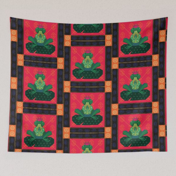 Item preview, Oriental lucky frog princess designed and sold by Goddessart.