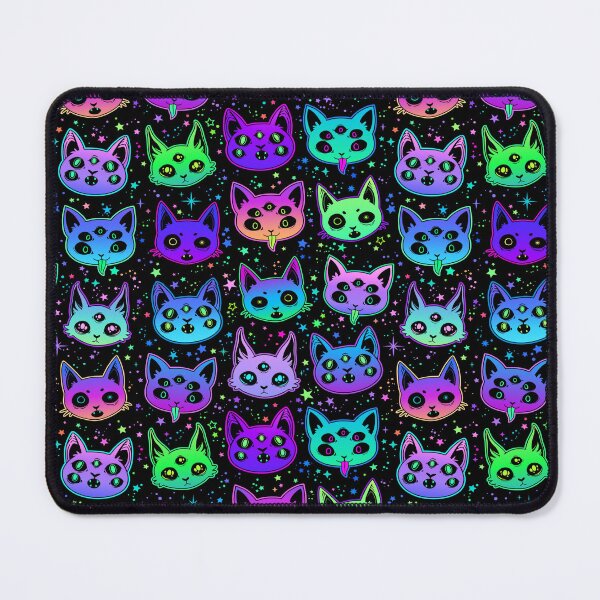 Item preview, Satanic Alien Kawaii Pastel Goth Cat Cosmic designed and sold by 13ThDimension.