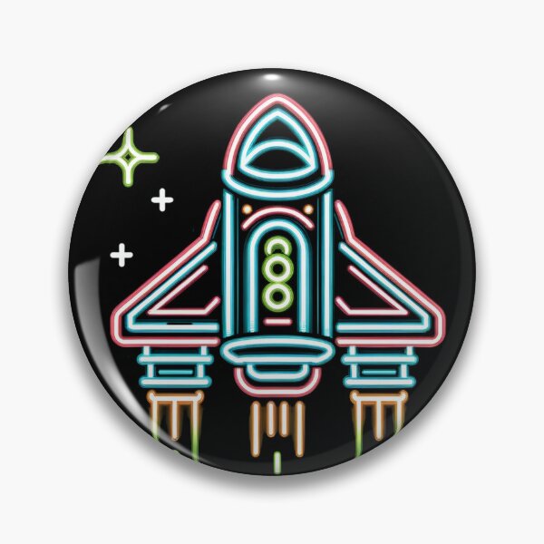 Item preview, Neon Spacecraft Adventure: The Future designed and sold by T-NeonSt.