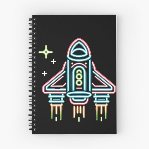 Item preview, Neon Spacecraft Adventure: The Future designed and sold by T-NeonSt.
