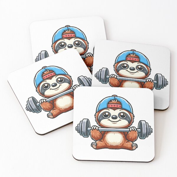 Item preview, Sloth Funny Cute Gym designed and sold by Designowner.