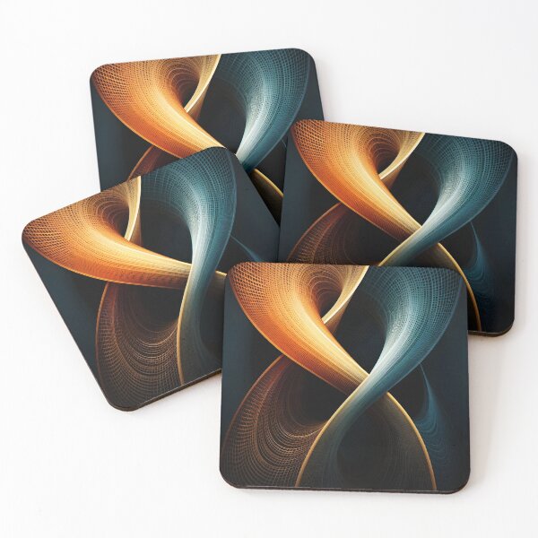 Item preview, interwoven elegant line design print designed and sold by dcrc.