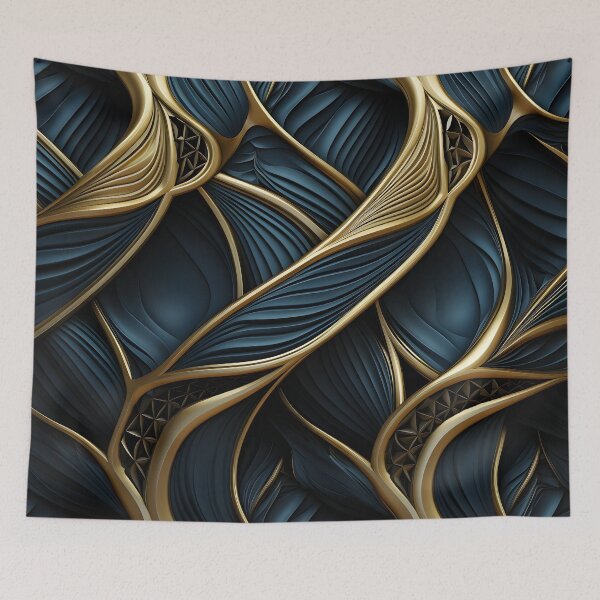 Item preview, interwoven elegant line design print designed and sold by dcrc.