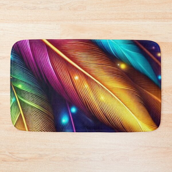 Item preview, Iridescent Glow Feathers designed and sold by LyssasMindArt.