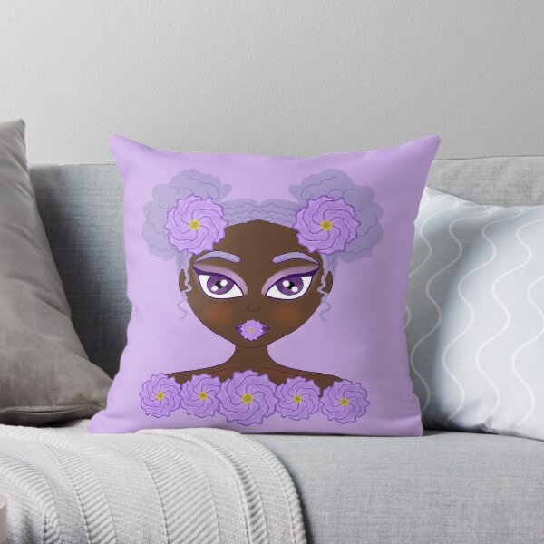 Large lilac cushions sale