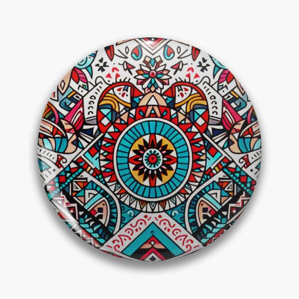 Item preview, Bohemian Style Colorful Seamless Pattern designed and sold by HippieFarms11.