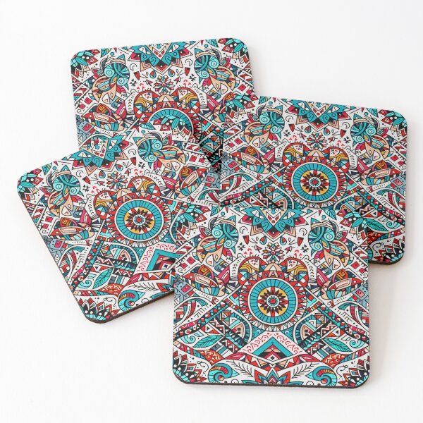 Item preview, Bohemian Style Colorful Seamless Pattern designed and sold by HippieFarms11.