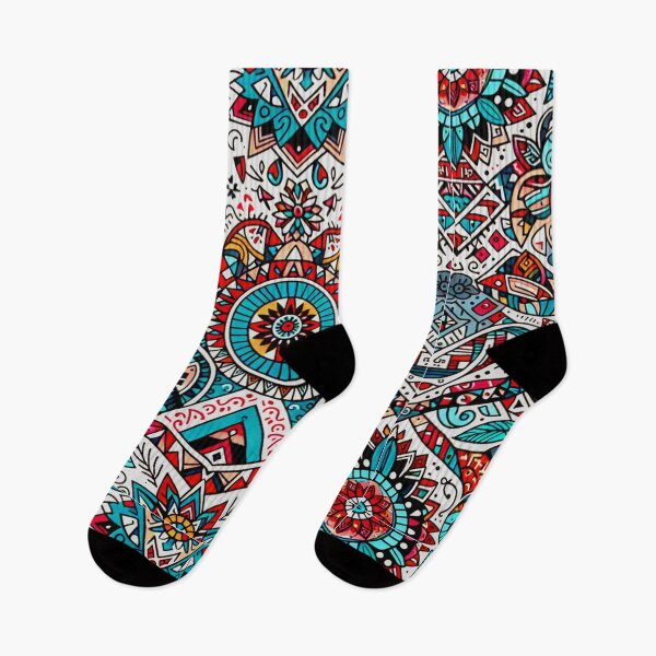 Item preview, Bohemian Style Colorful Seamless Pattern designed and sold by HippieFarms11.
