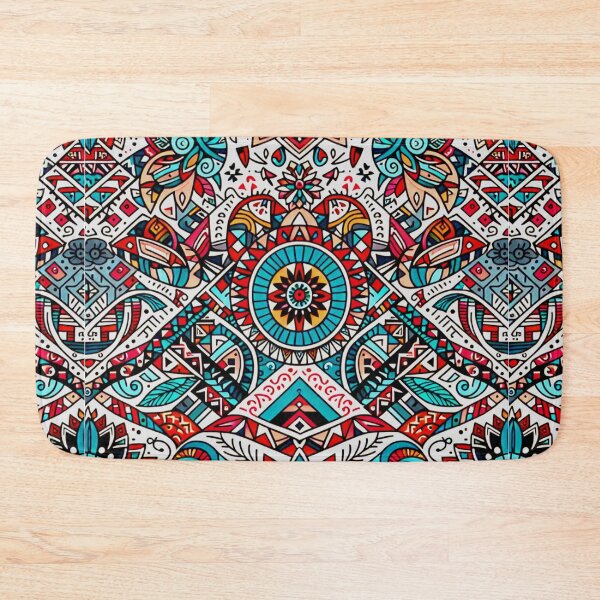 Item preview, Bohemian Style Colorful Seamless Pattern designed and sold by HippieFarms11.