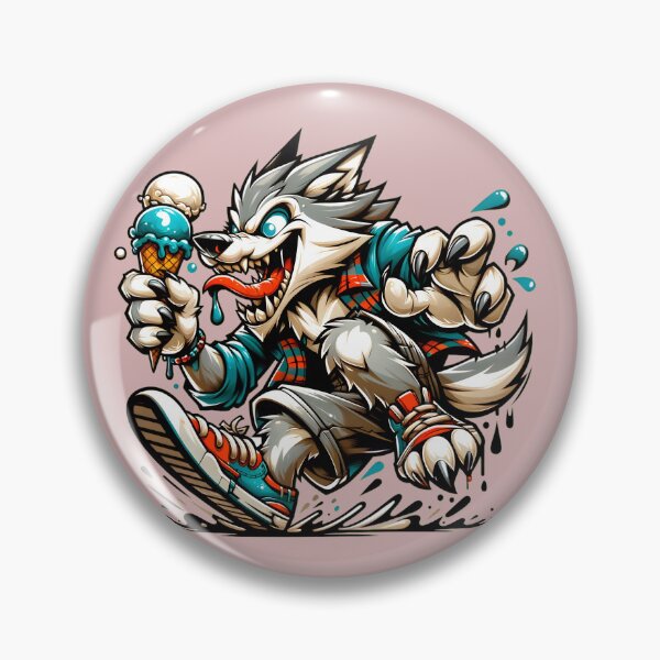 Item preview, Wild Werewolf Sneakerhead: Ice Cream Rampage designed and sold by Kwanbaba21.