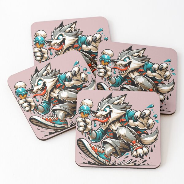 Item preview, Wild Werewolf Sneakerhead: Ice Cream Rampage designed and sold by Kwanbaba21.