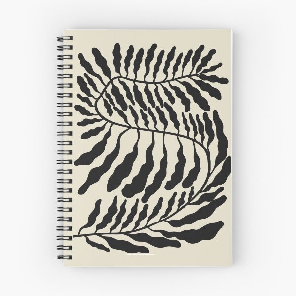 Item preview, Abstract Black Leaves-  Henri Matisse Style designed and sold by Greyat.