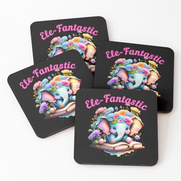 Item preview, Ele-Fantastic. elephant face designed and sold by ElephantVibes.