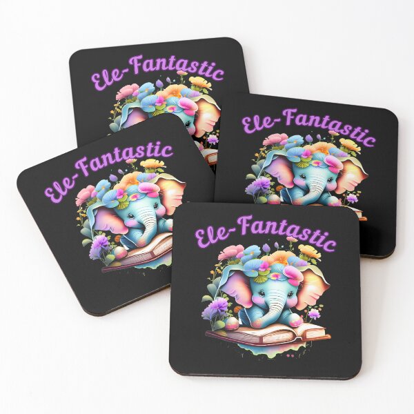 Item preview, Ele-Fantastic. elephant portrait designed and sold by ElephantVibes.