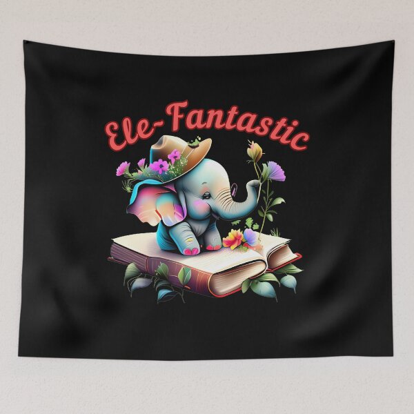 Item preview, Ele-Fantastic. elephant saying designed and sold by ElephantVibes.