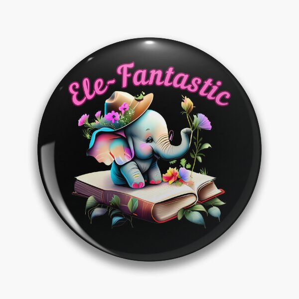 Item preview, Ele-Fantastic. elephant quote designed and sold by ElephantVibes.