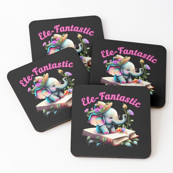 Item preview, Ele-Fantastic. elephant quote designed and sold by ElephantVibes.
