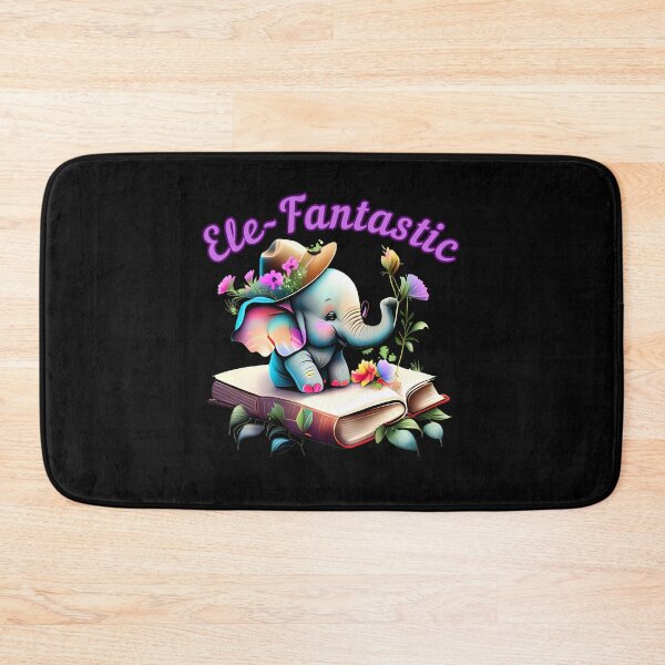 Item preview, Ele-Fantastic elephant quote designed and sold by ElephantVibes.