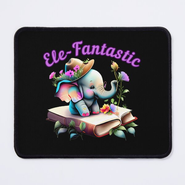 Item preview, Ele-Fantastic elephant quote designed and sold by ElephantVibes.