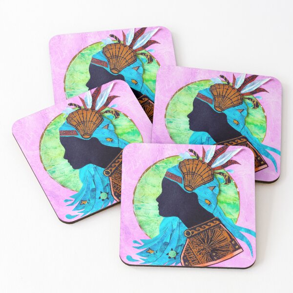 Item preview, Hawaiian Ocean Goddess Namaka designed and sold by Goddessart.