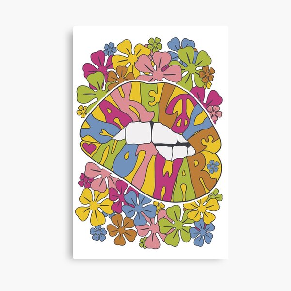 make love not war... Canvas Print