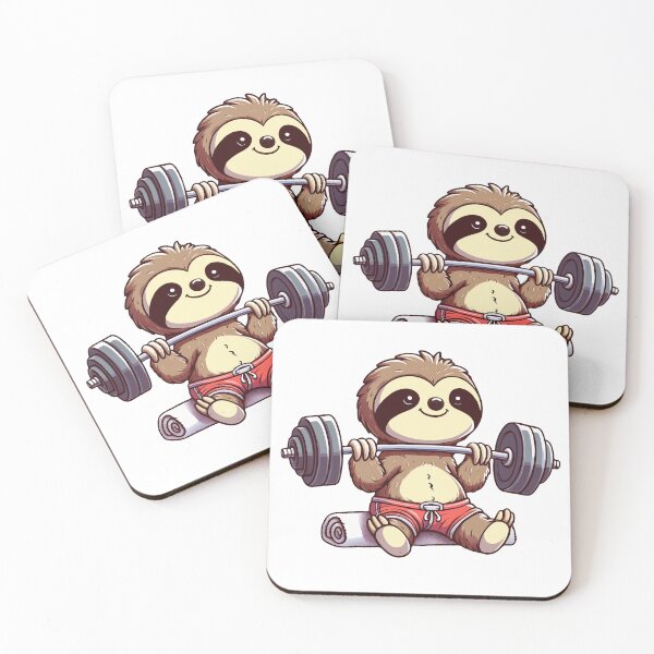 Item preview, Sloth Funny Cute Gym lifting designed and sold by Designowner.