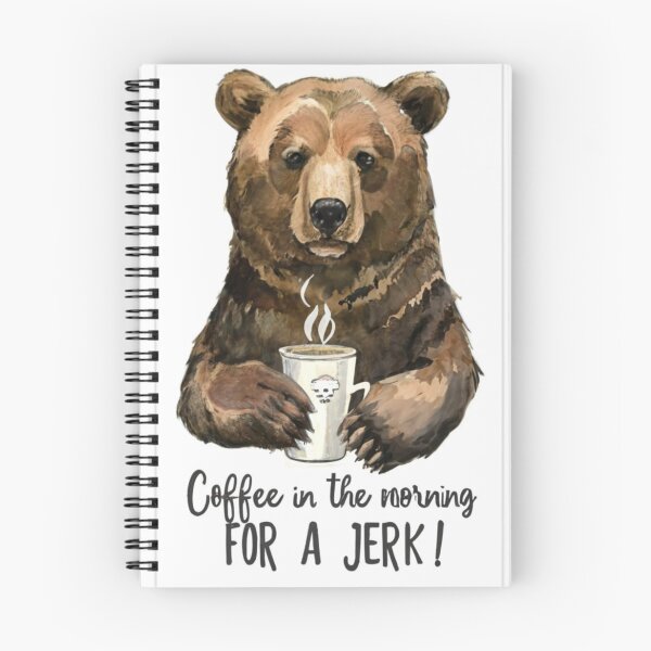 Item preview, Bear with coffee 4 designed and sold by Aleks894.