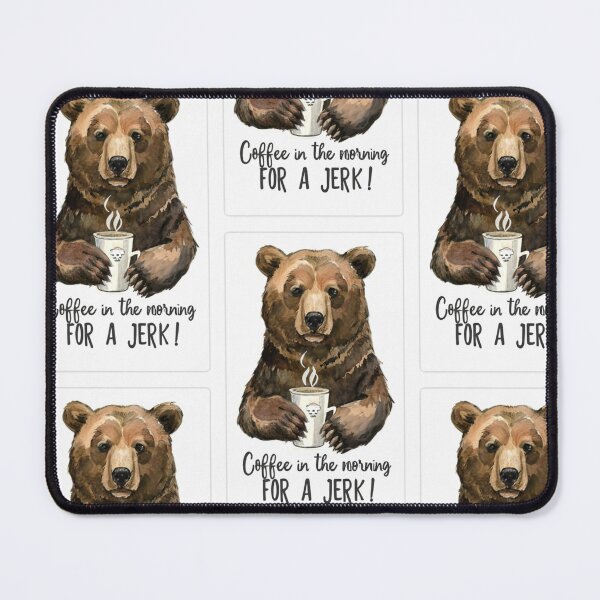 Item preview, Bear with coffee 4 designed and sold by Aleks894.