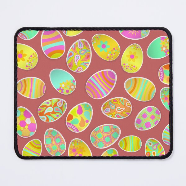 Item preview, Easter Egg Pattern with pink Background designed and sold by MissQuiss.