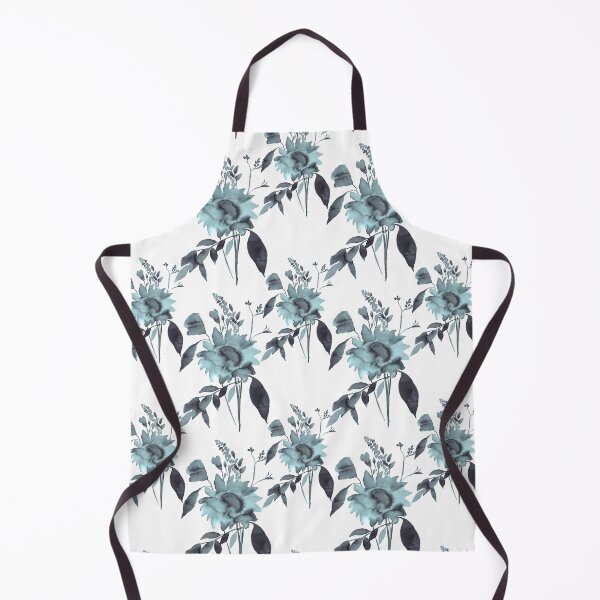 Item preview, Viv – Teal on White designed and sold by Elizabeth Becker.