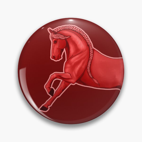 Item preview, Red Cantering Horse designed and sold by DappledMoon.