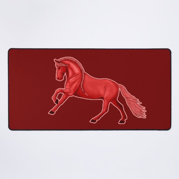 Item preview, Red Cantering Horse designed and sold by DappledMoon.