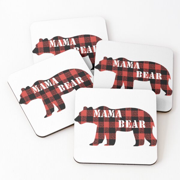 Item preview, Plaid Mama Bear designed and sold by PlanetMarker.
