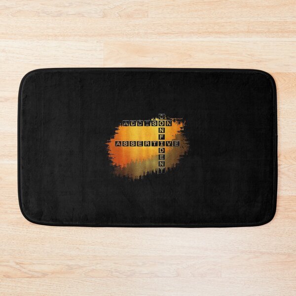 Item preview, Addison, Confident and Assertive Crossword. designed and sold by words-my-art.