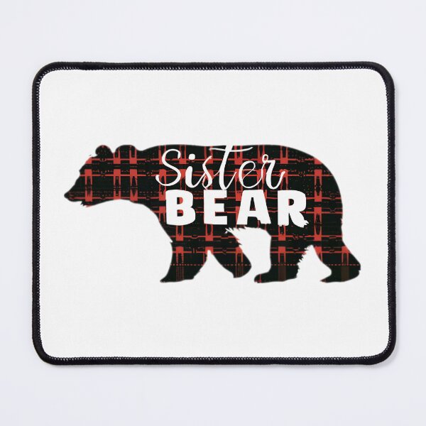 Item preview, Plaid Sister Bear designed and sold by PlanetMarker.