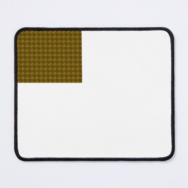Item preview, Gold Delta Faux Houndstooth Faux Gingham Space Inspired Pattern designed and sold by IncoherentFab.