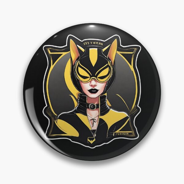 Item preview, Beautiful Girl In Black Catsuit Colorful Design designed and sold by EarthArtDesigns.
