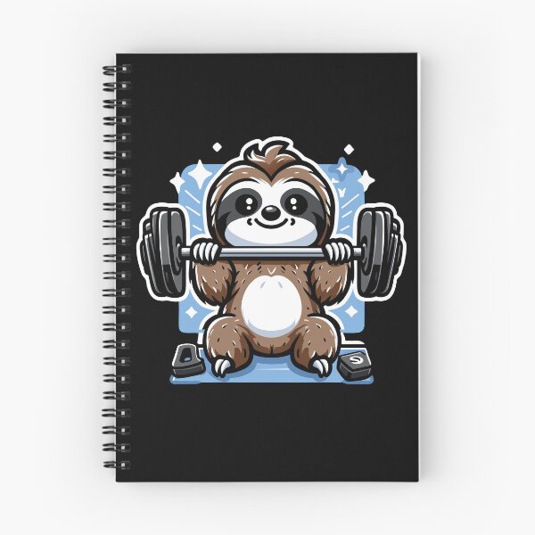 Item preview, Sloth Funny Cute Gym Lifting designed and sold by Designowner.