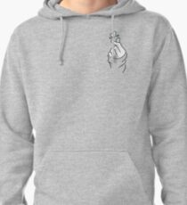 Cute Heart~ Pastel Purple Pullover Hoodie