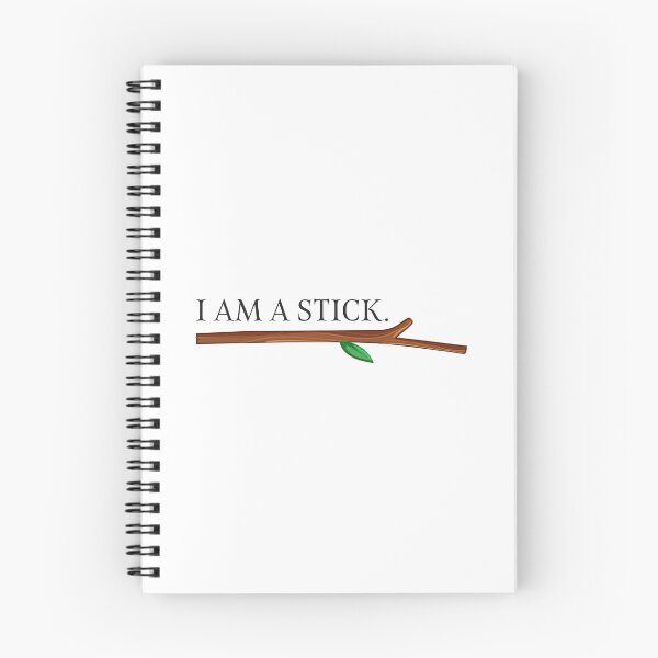Item preview, I AM A STICK - Black designed and sold by ONI-Creative.