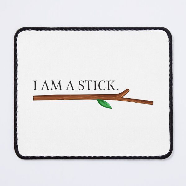 Item preview, I AM A STICK - Black designed and sold by ONI-Creative.