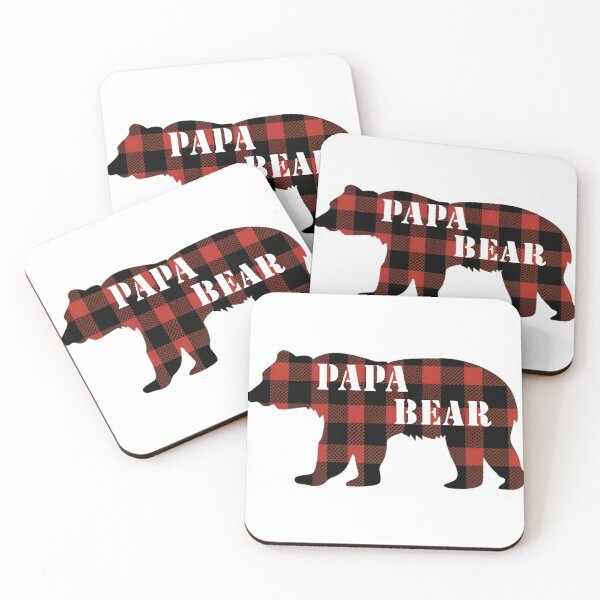 Item preview, Plaid Papa Bear designed and sold by PlanetMarker.