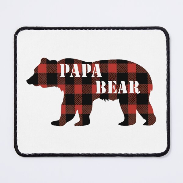Item preview, Plaid Papa Bear designed and sold by PlanetMarker.