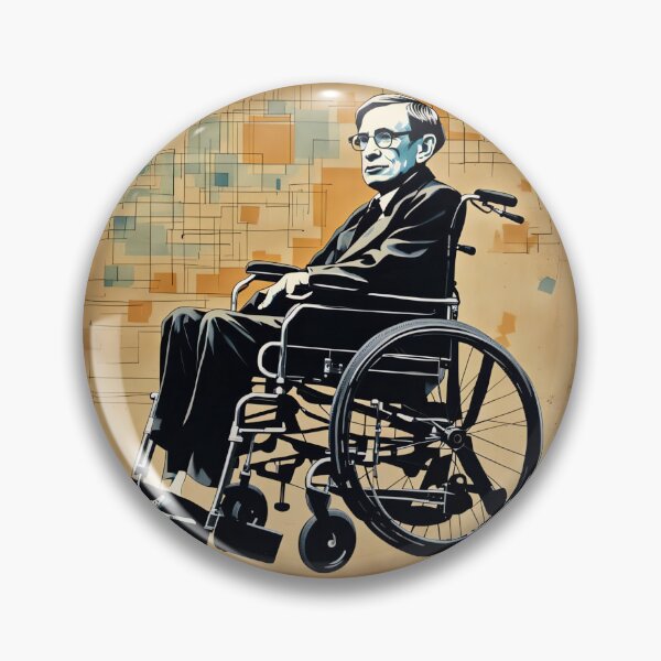 Item preview, Stephen Hawking in wheelchair designed and sold by Joanne Walsh.