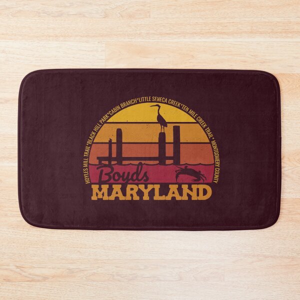 Item preview, Boyds Maryland Sunset Retro Vintage Local Pride Logo designed and sold by CRHPOD20.
