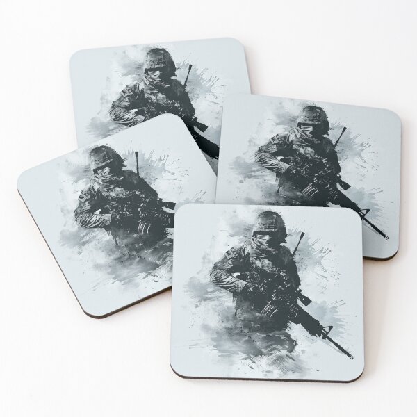 Item preview, Soldier in the Fog of War Ink Logo designed and sold by SOCaptivating.